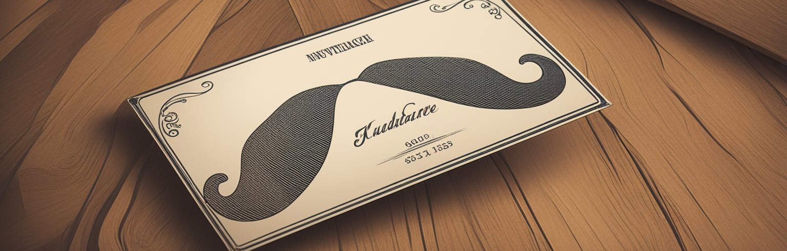 Cardboard Mustache: Quirky Accessory Tips for Memorable Events