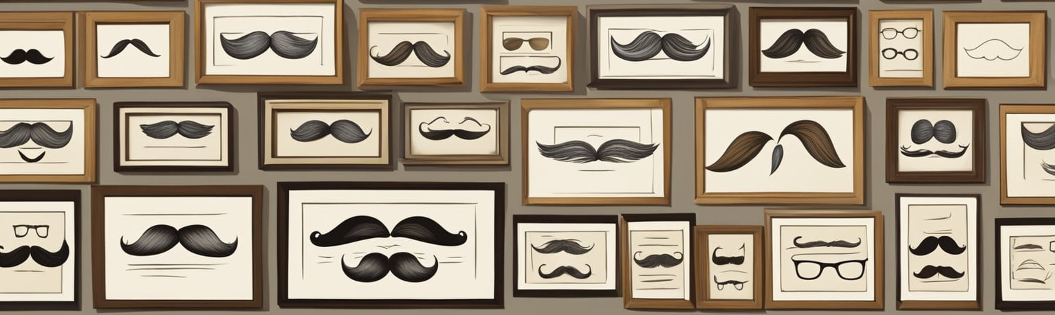 How to Create a Cardboard Mustache Gallery Wall: A Step-by-Step Guide